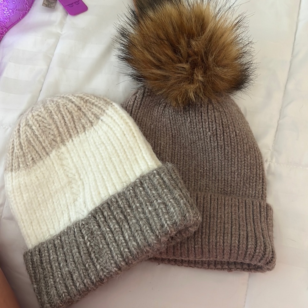 2 snow hats for $15